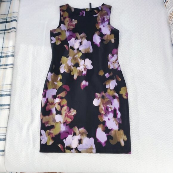 LORI M COLLECTION Floral Sheath Dress - Picture 7 of 7